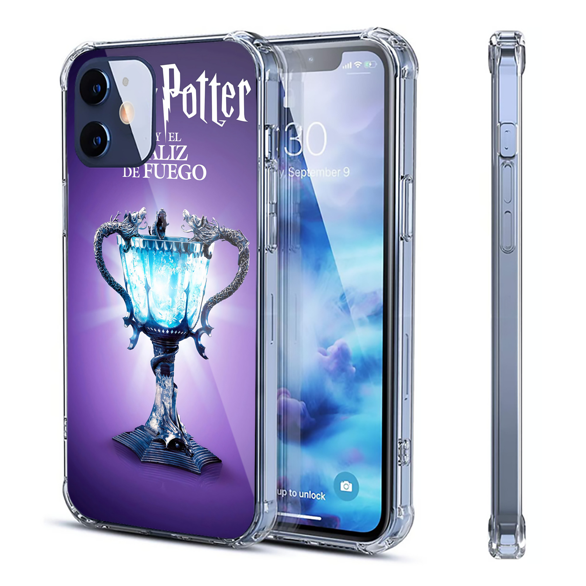 （画像用） Harry Potter ハリー・ポッターシリーズ 【iPhone 12シリーズ対応】透明スマホケース（クリアソフトケース）